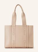 Chloé Torba Shopper Woody Medium rosa