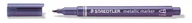 Markery permanentne - Happy Color Marker metaliczny ok.k.M fioletowy S8323-623 - miniaturka - grafika 1