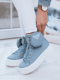 Trampki damskie WEIRA niebieskie Dstreet ZY0040-36 - Trampki damskie - miniaturka - grafika 1