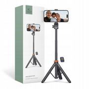 Selfie stick - Bezprzewodowy Selfie Stick / Tripod Tech-Protect L03S czarny - miniaturka - grafika 1