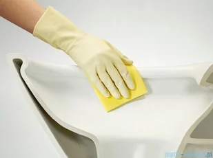 Roca Gap Square Compacto miska WC wisząca Rimless Supraglaze biała A34647AS00 | - Kompakty WC - miniaturka - grafika 3