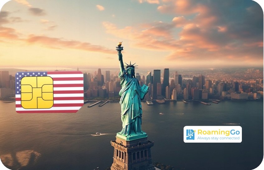 Internet na kartę sim Stany Zjednoczone Roaming Usa 15GB
