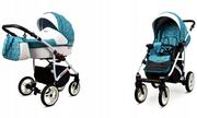 Wózki dziecięce - BabyLux WHITELUX 2w1 5904905103000 - miniaturka - grafika 1