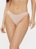 Majtki damskie - Tommy Hilfiger Figi klasyczne UW0UW02465 Beżowy - miniaturka - grafika 1