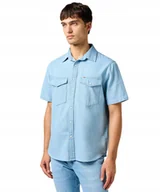 Koszule męskie - Koszula Wrangler SS WESTERN SHIRT 112362749 Superfade XL - miniaturka - grafika 1