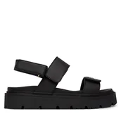 Buty dla dziewczynek - Sandały Tommy Hilfiger T3A2-34284-0326 Czarny - miniaturka - grafika 1