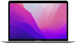 Apple Macbook Air M1 13,3" M1 8GB RAM 256GB Dysk macOS gwiezdna szarość US MGN63ZE/A/US - Laptopy - miniaturka - grafika 1