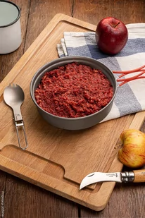 DANIE (569) KRUSZONKA Z JABŁKAMI I MALINAMI 75G - Szybkie dania obiadowe - miniaturka - grafika 1
