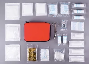 ORGANIC PHARMA SP. Z O.O. ORGANIC PHARMA SP Z O.O Apteczka pierwszej pomocy 40 elementów Organic Pharma - Apteczki i materiały opatrunkowe - miniaturka - grafika 2