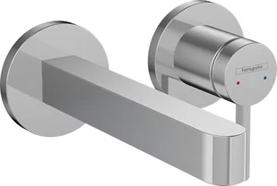Hansgrohe 76051000 Finoris Jednouchwytowa bateria umywalkowa $213cienna do monta$214u podtynkowego z wylewk$215 16,5 cm chrom - Baterie umywalkowe - miniaturka - grafika 1