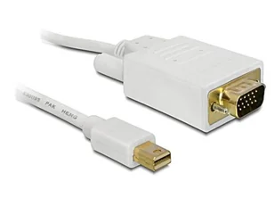 Delock KABEL DISPLAYPORT MINI(M)-&gt;VGA (M)1 m - 82639 - Kable komputerowe i do monitorów - miniaturka - grafika 2
