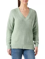 Swetry damskie - Garcia Sweter damski, Frosty Green, XS - miniaturka - grafika 1