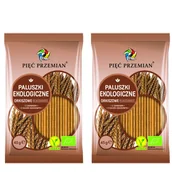 Paluszki - Pięć Przemian Paluszki orkiszowe pełnoziarniste Zestaw 2 x 45 g Bio - słodycze lub przekąska - miniaturka - grafika 1