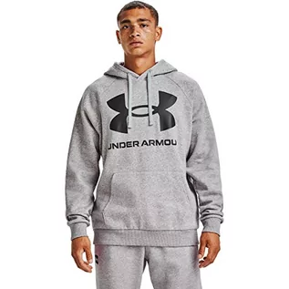 Bluzy męskie - Under Armour Męska bluza z kapturem w stylu sportowym z logo - grafika 1