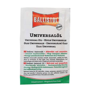 Ballistol Universal Oil ściereczka, DE/EN/FR/IT/RO/CS BAL-21900 - Survival - akcesoria Ballistol Universal Oil ściereczka, DE/EN/FR/IT/RO/CS BAL-21900 - Survival - akcesoria - miniaturka - grafika 1