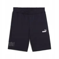 Spodenki męskie - Puma Szorty Sport Graphic 9 Tr 68462316 R L - miniaturka - grafika 1
