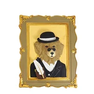 Zabawki kreatywne - Malowanie 3D - Płaskorzeźba Pies dżentelmen - miniaturka - grafika 1
