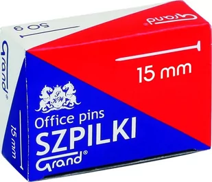 Grand Szpilki krótkie 15mm 50g 10 sztuk KW TRADE - Przybory szkolne - miniaturka - grafika 2