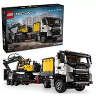 Klocki - LEGO 42175 Technic Ciężarówka Volvo FMX i koparka EC230 Electric - miniaturka - grafika 1