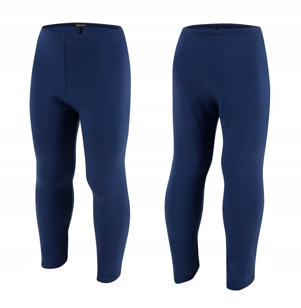 Bawełna Legginsy Getry Dziecięce 110 GRANATOWY Leginsy