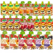 Koncentraty warzywne, przeciery - Kubuś Mix musów owocowych dla dzieci 100 g x 22 sztuki - miniaturka - grafika 1
