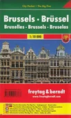 Atlasy i mapy - Freytag&amp;Berndt Bruksela city pocket mapa 1:10 000 Freytag & Berndt - miniaturka - grafika 1