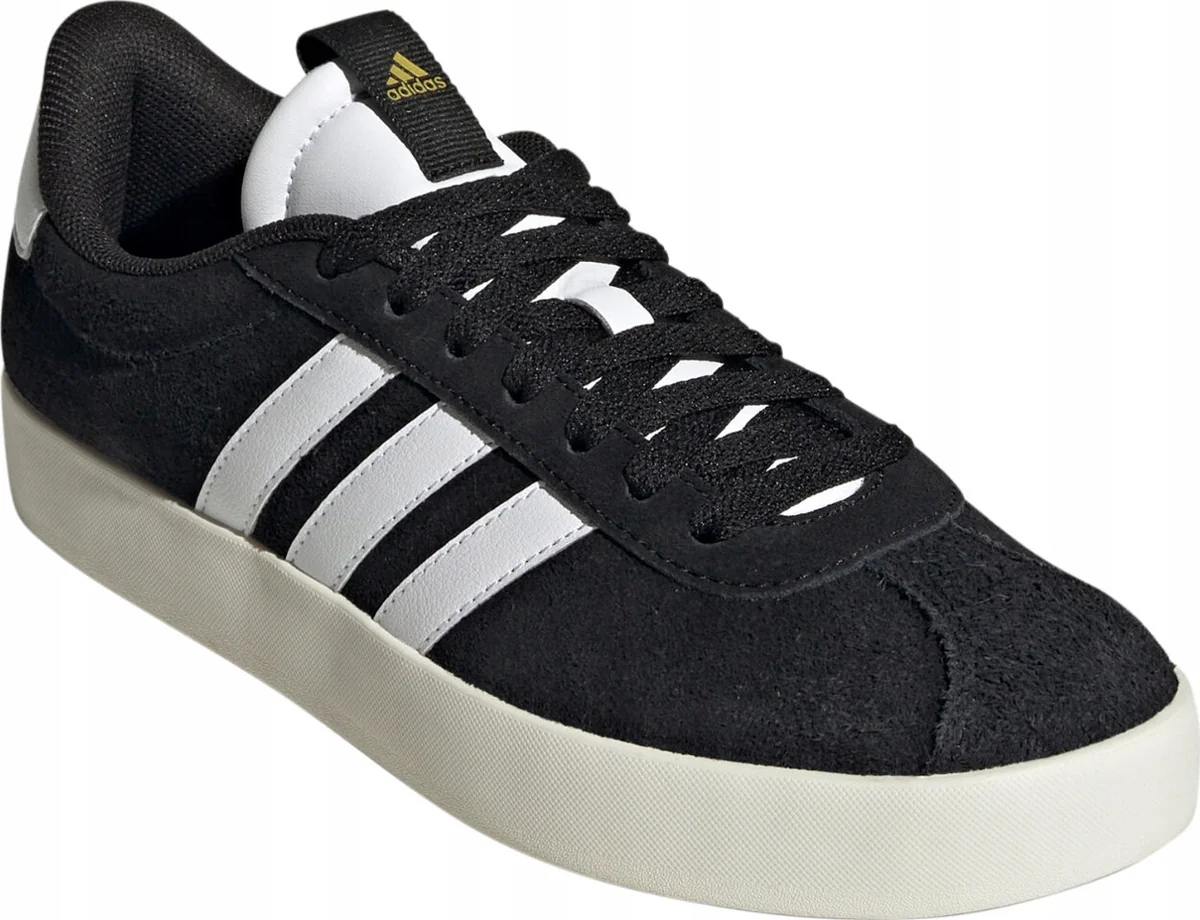 ADIDAS VL COURT 3.0 BUTY TRAMPKI DAMSKIE CZARNE SKÓRZANE 42 16OA