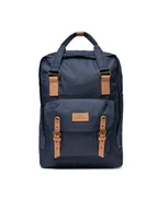 Plecaki - Doughnut Plecak Macaroon Large Reborn D011RE-0069-F Granatowy - miniaturka - grafika 1