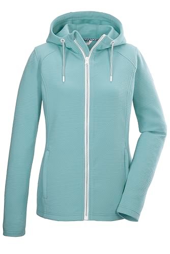 killtec Damska kurtka PowerStretch z kapturem KOS 33 WMN FLX JCKT, aqua, 40, 42851-000