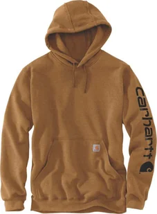 Carhartt Bluza Carhartt Midweight Signature Sleeve Brown - Bluzy męskie - miniaturka - grafika 1