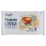 Herbata - Simpl Herbata czarna ekspresowa 150 g (100 x 1,5 g) - miniaturka - grafika 1