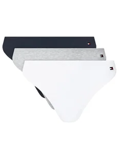 Tommy Hilfiger Komplet 3 par stringów UW0UW05752 Kolorowy - Majtki damskie - miniaturka - grafika 1