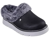 Kapcie damskie - Skechers Damskie kapcie Keepsakes Lite Cozy Blend, Czarny, 39 EU - miniaturka - grafika 1