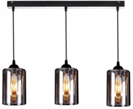 Lampy sufitowe - Lampa Wisząca Plafon Kryształki Żyrandol - miniaturka - grafika 1