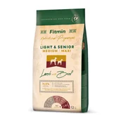Sucha karma dla psów - Fitmin program Medium Maxi Light Senior Lamb&Beef 12kg - miniaturka - grafika 1