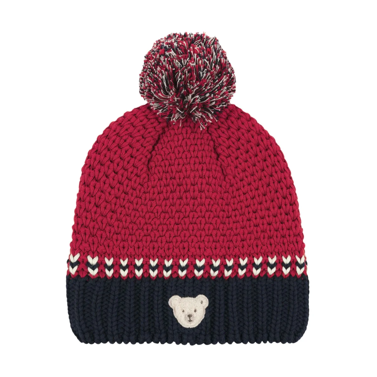 Steiff Czapka Beanie, Red Jester, 55 Dzieci Mixed, Czerwony Jester, 55