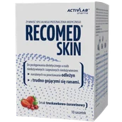 Zdrowa żywność - Recomed Skin truskawka-żurawina – żywność specjalnego przeznaczenia medycznego (10 saszetek x 25 g) - miniaturka - grafika 1