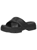Klapki i japonki damskie - CAPRICE Klapki damskie 9-9-27207-20, obcas Black Softnap, rozmiar 38 EU, Black Softnap, 38 EU - miniaturka - grafika 1