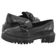 Półbuty damskie - Mokasyny Czarne B8120_-J23-000-000-F25 (CI748-a) Carinii - miniaturka - grafika 1