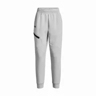 Spodnie sportowe damskie - Damskie spodnie dresowe Under Armour Unstoppable Flc Jogger Rozmiar: M / Kolor: jasnoszary - miniaturka - grafika 1