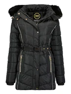 Kurtki damskie - Maison Montaigne Kurtka pikowana "Beckmai" w kolorze czarnym - miniaturka - grafika 1