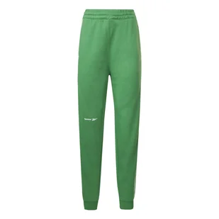 Damskie Spodnie REEBOK RIE FT JOGGER HT6268 – Zielony - Spodnie damskie - miniaturka - grafika 1