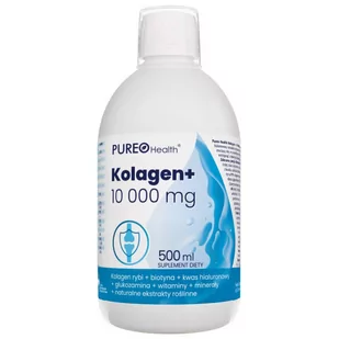 Pureo Health Kolagen+ 10 000 mg 500 ml - Nutrikosmetyki - miniaturka - grafika 1