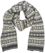 Apaszki i szaliki męskie - United Colors of Benetton Mesh szal 1044ku004 Szalik, Szary 507, jeden rozmiar męski - miniaturka - grafika 1