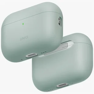 UNIQ Lino do AirPods Pro 3 gen Silicone zielony - Akcesoria do słuchawek - miniaturka - grafika 1