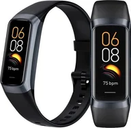 Smartband - Active Band SMARTWATCH WATCH ZEGAREK CZARNY C60 Opaska FIT SMARTBAND Pulsometr iOS ANDROID AMOLED PULS - miniaturka - grafika 1
