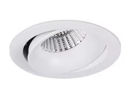 Oprawy, klosze i abażury - Maxlight oczko stropowe LED Arya 15W 1000lm 3000K 9cm białe ruchome H0098 H0098 - miniaturka - grafika 1