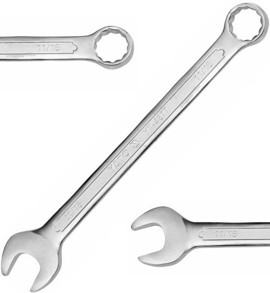 YATO YT-4877 KLUCZ PŁASKO-OCZKOWY 11/16CAL YT-4877