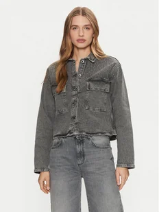 Vero Moda Kurtka jeansowa Ellas 10321886 Szary Regular Fit - Kurtki damskie - miniaturka - grafika 1