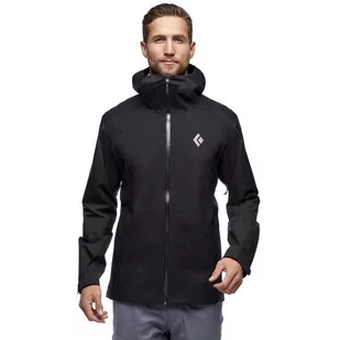 Kurtka wodoodporna męska Black Diamond Stormline Stretch Rain Shell - Odzież trekkingowa damska - miniaturka - grafika 1